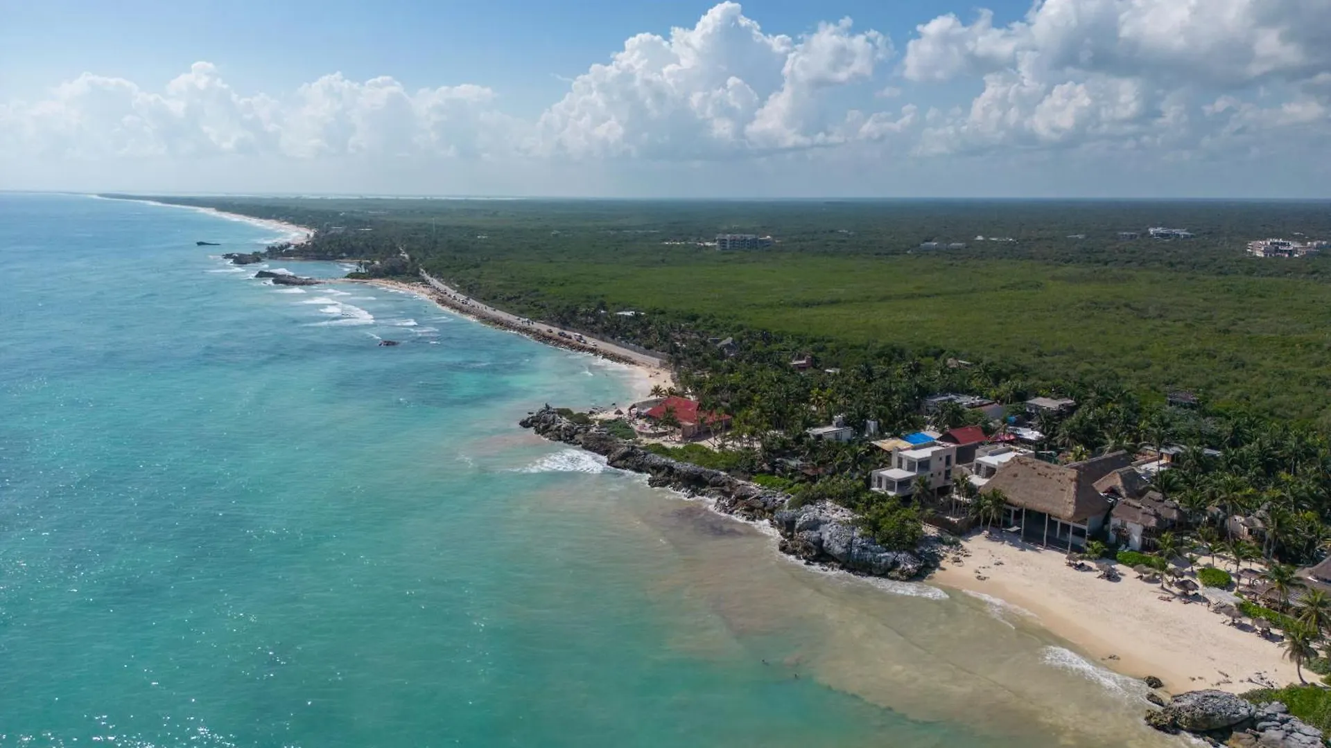 Tropicalito Villa On The Beach Tulum Mexico