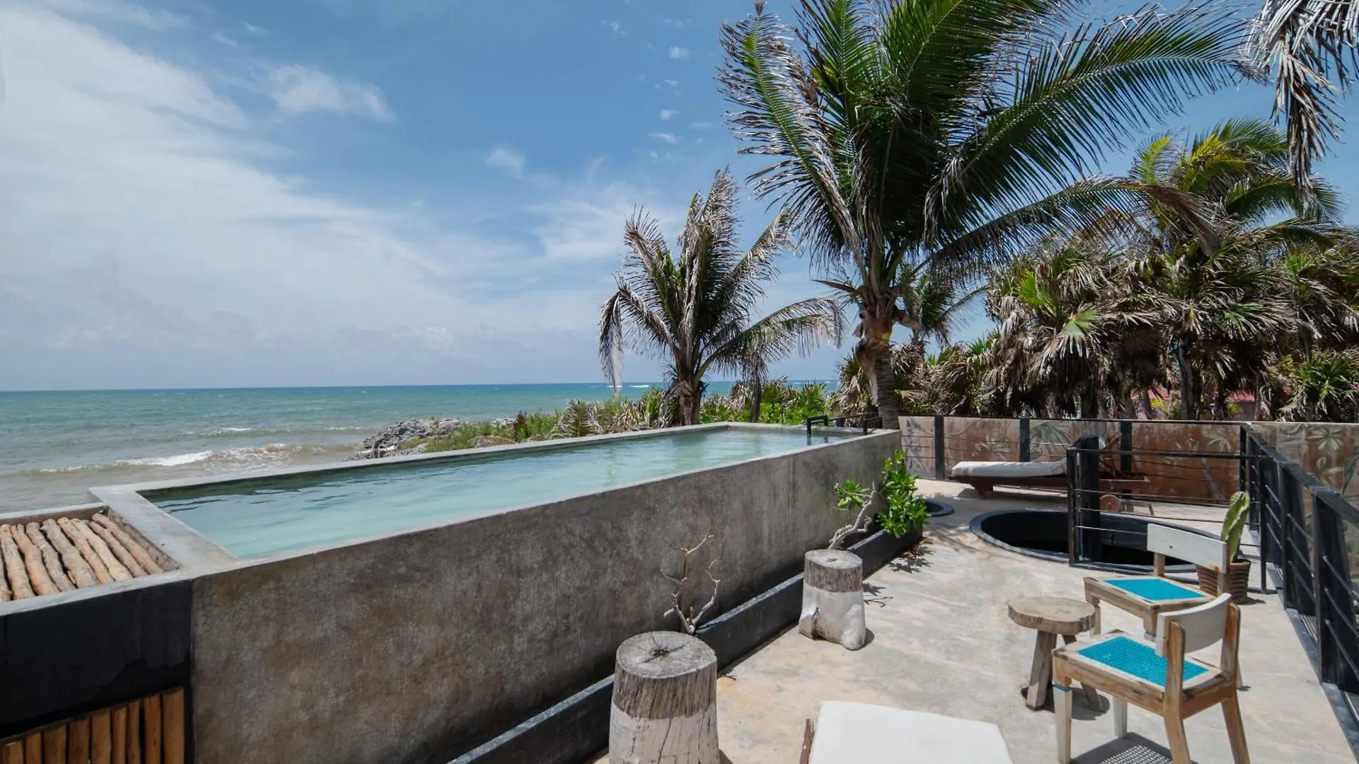 Hotel Tropicalito Villa On The Beach Tulum Mexico